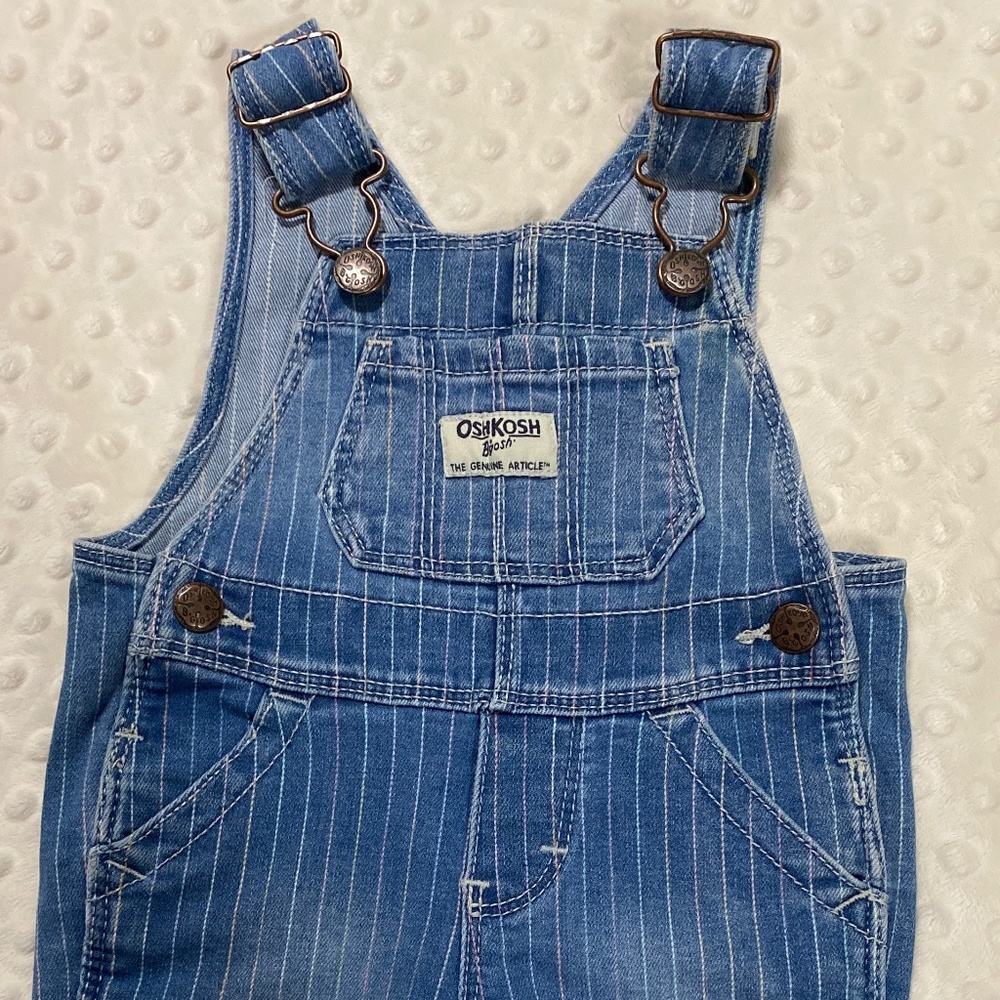 Baby girl OshKosh  Denim Overalls